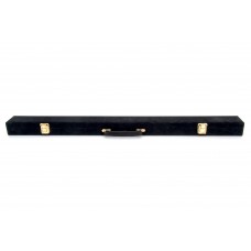 Billiard Cue Box Case Classic Moscow Black Velvet, black, 1/1, 81cm